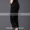 Latest coat pant designs sexy Fashion style lady skinny pants cargo pants black trousers