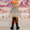 HI high quality plush customized mascot costume for adult size,funny mascot costume for party show