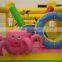 Inflatable octopus&staff castle, inflatable combo jumping castle, air trampoline