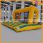 Indoor inflatable football, soccer goal target game for sale