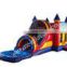 2017 HOT new product Modular 2 Piece Wet/Dry inflatable castle combo