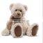 Highly quality teddy bear with ribbon custom stuffed teddy beay wear T-shirt made plush