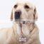Cute design customized logo engraved metal pet tag