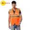 Adult reflex pocket safety working vest