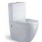 Sanitary ware bathroom ceramics  washdown two piece p-trap big size Australia toilet