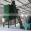 New design automatic feed pellet dryer animal feed pellet production line equipment air dryer and bucket elevator