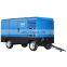 Good price 275 cfm 185cfm diesel portable air compressor for water well drilling