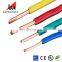 Single core solid conductor pvc insulation cable BV copper wire with certificates CE RoHS CB ect