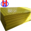plastic HDPE material black Walkway /HDPE plastic ground protection mats with customized size and color /plastic road panel