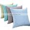 Sofa Decorative Plain linen throw pillow case cover 45x45