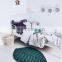 High Quality Soft Linen Baby Sleep Blanket Play Mat Leaf Mats For Baby