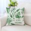 i@home Pastoral style digital printing office lumbar back support pillow cushion cover