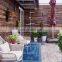 Eco-friendly large pp plastic floor mat patio rug