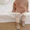 5609 Quickly delivery supplier kids warm casual trousers kid girls legging