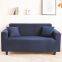 Navy Brushed Elastic Stretch Sofa Cover Couch Cover Sofa Slipcovers