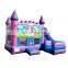 Inflatable Bouncer Unicorn Princess Kids Jump Bounce House Slide Combo With Basketball Hoop