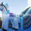 Large Prince Horse Inflatable Dry Slide Bouncer For Children