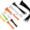 Hampoolhot black and white  2.5*100  High Tensile Strength Colored Nylon Cable Ties