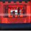 Black Red Inflatable Bouncers Pirates Kids Jumper Commercial Pirate Bounce House Bouncy Castle
