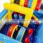 Super Hero Bouncing Castles Bouncer Kids Jump Inflatable Castle With Slide