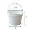 500ml PP Plastic Buckets for Oyster Sauce With Lid And Handle