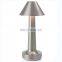 2019 amazon cafe hotel restaurant decorative wireless dimmable  table lamp
