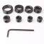 8PCS 3 To16mm Dia Woodworking Drill Bit Depth Stop Collar Ring
