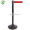 stainless steel rope stands rope stanchions crowd control barriers