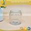 100ml Clear Glass Mason Jar with white lid