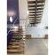 Modern Wood Straight Staircase Cantilevered Stairs