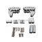Off road parts Aluminum alloy Handle  ( front trunk) for Jeep Wrangler JK 2007+ Car handle for Jeep accessories