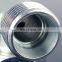China supplier  BC/ BD-RN Female Screw Thread Hydraulic Pipe Fittings Tee with swivel nut