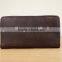 vintage style cowhide leather cell phone case wallet men clutch wallet with phone holder