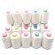 White Color Thick Raw Cotton Thread Trade 203 20s/3 Glazed Cotton Pearl Threads