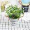 Wholesale Home Decorative Garden Plants Antique Round White Color Hemp Rope Hanging Painting Flower Pots Flower Vase
