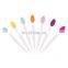 Silicone Lip Scrubber Blackhead Remover Facial Kit for Women Nose Cleansing Brush