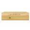Modern Home Living Room Bedroom Natural Eco Friendly Voice Control Wooden LED Digital Alarm Clock With Recharge