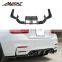Madly body kits Rear Lip for BMW M3 M4 F80 F82 F83 V Style body kits-Front Lip Rear Lip Spoiler