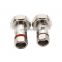 180 Degree straight Crimp Type Male plug Coaxial Conector DIN 7/16 for 1/2 Cable