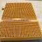 transparent grid sheet fiber plastic floor frp/grp  grating farm grating mesh
