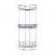 3-tier triangular Storage rack bathroom Corner rack Free standing Organizer Shelf