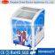 Commercial glass door ice cream display freezer price