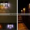 3 Modes Solar Led Waterproof Lighting For Multiple Occasions Warm White/Color Changing Solar Wall Lights Outdoor