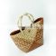Handmade Straw Beautiful purse Seagrass Handbag 100% Nature Straw Woven Tote Bag High Quality Wholesale