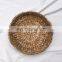 Natural Weave multipurpose round tray made from water hyacinth Best Seller Decorative tray, coffee tray, fruit tray Wholesale