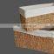 Leading Manufacture Rectangular Woven Basket Handmade Seagrass Basket For Storage And Home Decor Wholesale