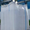 Polypropylene jumbo Bag 1000kg Star Top White Skirt Cross Mesh Building Fabric Color Double Charge super sack FIBC