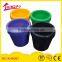 Cheap colorful decorative custom bulk silicone garden silicone flower pot