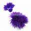 wholesale dyed purple feather trim cock rooster feathers Coque