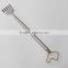 Promotion gift Back scratcher body massager full metal Telescopic extended Back Scratcher with clip